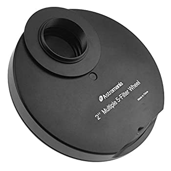 【中古】【インポート品・未当て嵌める】Astromania 望遠鏡 5ポジションフィルターホイール 2in 反響させるや迷光なく映せる 天体望遠鏡用アクセサリー-TV・オーディオ・カメラ-アクセサリー・部品