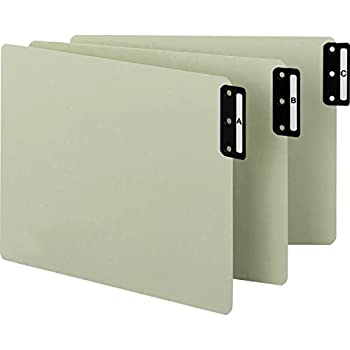【中古】【輸入品・未使用】Smead 61676 End Tab Guide,Vertical A-Z/ST, Letter,Grey/Green|スカイマーケットプラス