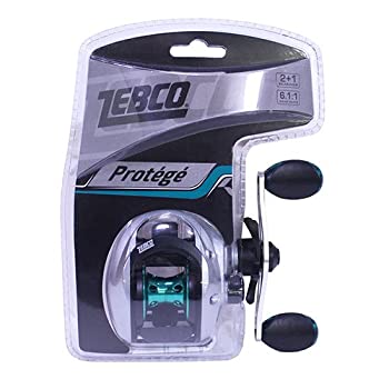 【中古】【輸入品・未使用】Zebco 6.1:1 ギア比 クアンタム プロテージ 100 右手 クラム パッケージ ベイトキャストリール
