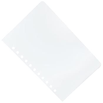 【中古】【輸入品・未使用】Aerobind QRHカバー 11穴 - 幅7.27インチ クリア フレキシブル パイロットチェックリストカバー - 1パック10個入り