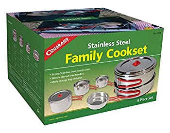 【中古】【インポート品・未当て嵌める】Coghlans, Stainless Steel Cook Set