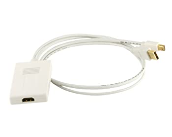 【中古】【輸入品・未使用】Monoprice 5969のMini DisplayPort男性 - HDMIの女性の変換アダプタにサンダーボルトとUSBオスオーディオ