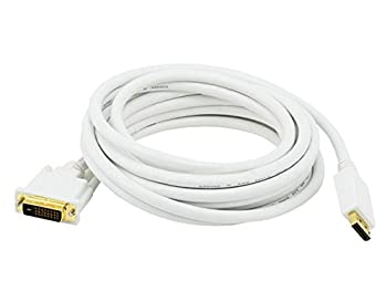 【中古】【輸入品・未使用】15?ft 28?AWG DisplayPort to DVIケーブル???ホワイト｜スカイマーケットプラス