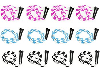 【中古】【輸入品・未使用】K-Roo Sports Lot of 12 2.1m Jump Ropes with Plastic Segmentation