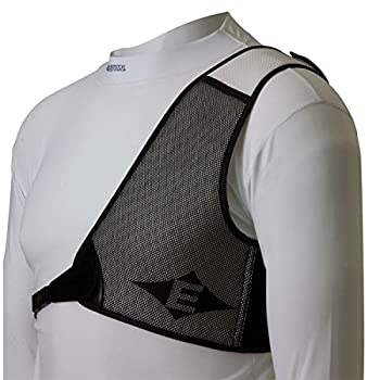 【中古】【インポート品・未当て嵌める】イーストンDiamond Chest Guard RH白いこと/黒いこと( XL大いさ) スポーツ・アウトドア-その他