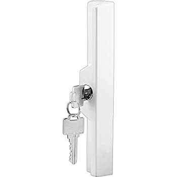 【中古】【インポート品・未当て嵌める】Prime-Line Products C 1120 Sliding Door Outside Pull with Key, White/Diecast by Prime-Line Products