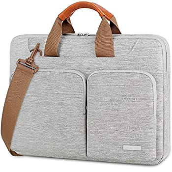 【中古】【輸入品・未使用】[Lacdo] 360°保護 ノートパソコンのショルダーバッグスリーブケース 対応 13インチ New MacBook Air M2/M1 2022-2010｜13 インチ New MacBook P