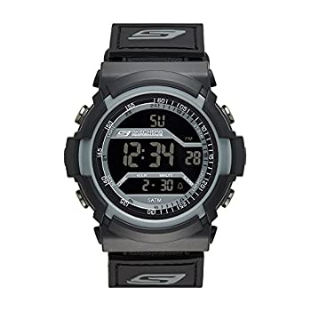 【中古】【輸入品・未使用】Skechers Watch SR1033 Flournoy Sport Digital Display, 24 Hour Time, Back Light, Stopwatch, Alarm Black