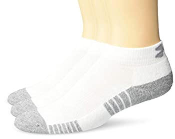 【中古】【インポート品・未当てはめる】Under Armour メンズ HeatGear Tech ローカットソックス (3容器に並べる) M 白いこと