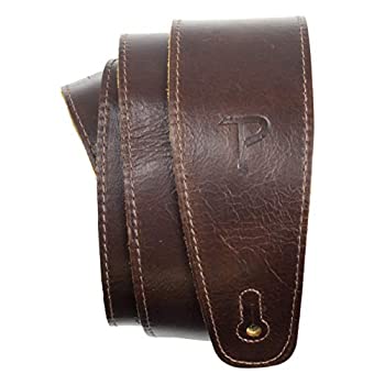 【中古】【輸入品・未使用】Perri&rsquo;s Leathers Ltd. - ギターストラップ - 調節可能 - アコースティック/ベース/エレクトリックギター用 - カナダ製 (AFR25-6875)- チョコレ｜スカイマーケットプラス