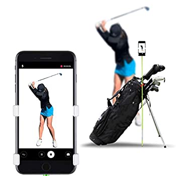 【中古】【輸入品・未使用】SelfieGOLF Record Golf Swing - Cell Phone Holder Golf Analyzer Accessories | Winner of The PGA Best Product | Selfie Putting Training A