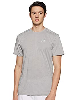 【中古】【輸入品・未使用】Under Armour スレッドボーンストリーカーメンズ半袖Tシャツ S グレー
