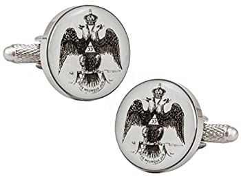 【中古】【インポート品・未当て嵌める】スコットランドRite Freemasonry 33度Cufflinks