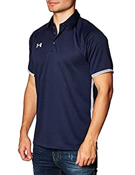 【中古】【輸入品・未使用】Under Armour Men's UA Rival Polo (Small, Midnight Navy-White)