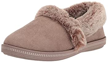 【中古】【輸入品・未使用】Skechers レディース 快適なキャンプファイヤーチーム トースティマイクロファイバースリッパ フェイクファー裏地, ダークトープ, 11
