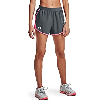 【中古】【輸入品・未使用】Under Armour (アンダーアーマー) レディース フライバイ 2.0 ランニングショーツ X-Large グレイ