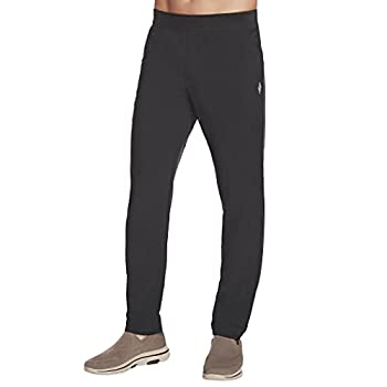 【中古】【インポート品・未当て嵌める】Skechers Men\u0027s Go Walk Action Pant, Bold Black, XXL