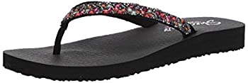 【中古】【輸入品・未使用】Skechers レディース 瞑想 デイジー デライト ビーチサンダル US サイズ: 5 カラー: ブラック