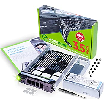 【中古】【輸入品・未使用】WorkDone 3.5インチHDDキャディトレイ Dell PowerEdgeサーバー対応 - 2.5インチHDDアダプターNVMe SSD SAS SATAブラケット - 取り付けマニュアル｜スカイマーケットプラス 9,280円
