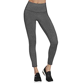 【中古】【輸入品・未使用】Skechers Women's Gowalk High Waisted Legging, Heathered Gray, Large