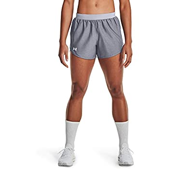【中古】【輸入品・未使用】Under Armour Women's Fly by 2.0 Running Shorts, Steel Full Heather/Reflective, XL (US 16)｜スカイマーケットプラス