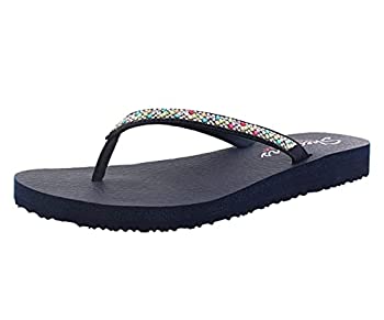 【中古】【インポート品・未当てはめる】Skechers レディース 思い入れる 完備した10フリップフロップ US 大いさ: 9 色合い: 青碧