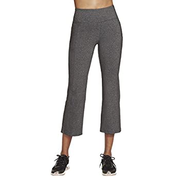 【中古】【輸入品・未使用】Skechers Women's Gowalk Pant Lite Crop, Heathered Gray, Small