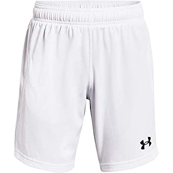 【中古】【輸入品・未使用】Under Armour Boys' Match 2.0 Shorts , White (100)/Black , Youth Medium｜スカイマーケットプラス