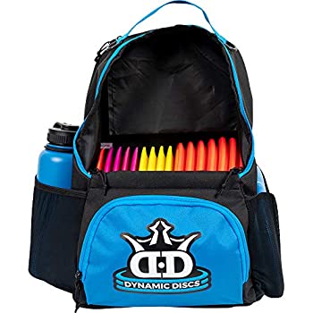 【中古】【インポート品・未当て嵌める】Dynamic Discs カデットディスクゴルフバックパック | 青色/黒いこと | フリスビーディスクゴルフバッグ 17枚以上のレコード盤収容能力 | 取扱説明書ディス スポーツ・アウトドア-その他