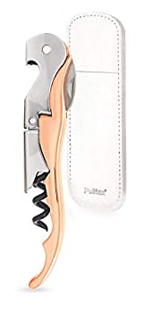【中古】【輸入品・未使用】Pulltex Pulltaps Evolution コルクスクリュー ローズゴールド レザーポーチセット