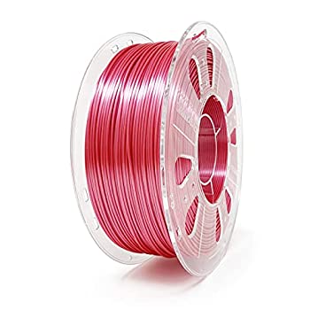 【中古】【輸入品・未使用】Gizmo Dorks Silk PLA 3D プリンター フィラメント 3mm (2.85mm) 1kg 高光沢 レッド ピンク