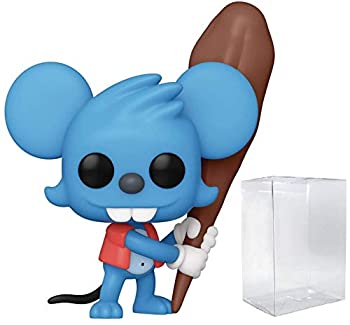 【中古】【輸入品・未使用】シンプソンズ - Itchy Funko Pop!ビニールフィギュア (互換性のあるポップボックスプロテクターケース付き)