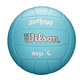 【中古】【輸入品・未使用】WILSON AVP ソフトプレイバレーボール - 公式サイズ ブルー