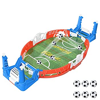 【中古】【輸入品・未使用】ミニサッカーゲーム 卓上 フットボール サッカー ピンボール 屋内ゲームルーム用 テーブルトップ フーズボール デスクトップ スポーツボード ゲ|スカイマーケットプラス