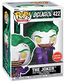 【中古】【輸入品・未使用】Funko pop Dcease Joker (ノンブラッディ) 422 ビニールフィギュア GameStop 限定品