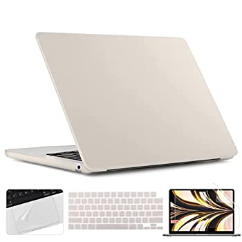 【中古】【輸入品・未使用】TWOLSKOO MacBook Air 13.6インチ用ケース 2022 2023年発売モデル A2681 M2チップ つや消しマット ハードシェルカバー トラックパッドフィルム