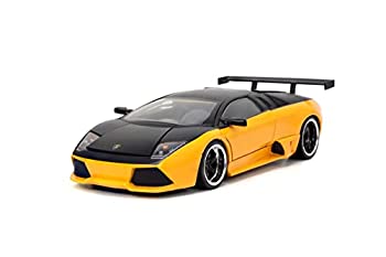 【中古】【輸入品・未使用】Hyper-Spec 1:24 Lamborghini Murcielago LP 640 Die-cast Car Yellow/Black, Toys for Kids and Adults|スカイマーケットプラス