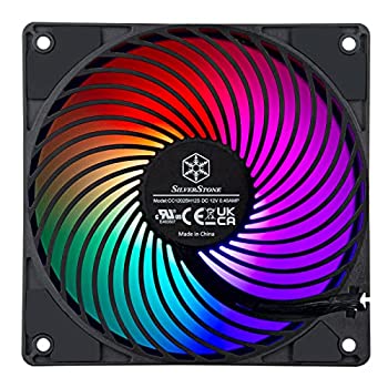 【中古】【インポート品・未当て嵌める】SilverStone Air Penetrator 120SK ARGB 高性能 120粍 エアチャンネルファン ARGB SST-AP120SKB-ARGB