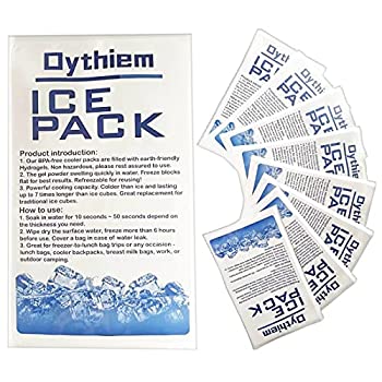 【中古】【輸入品・未使用】再利用可能なアイスパック ポータブルアイスパック 子供 大人用 ランチバッグボックス シーフード 肉 母乳 クーラーバッグ ソフトアイスパック