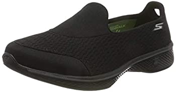 【中古】【輸入品・未使用】Skechers Performance Women's Go Walk 4 Pursuit Walking Shoe, Black - 8.5 B(M) US