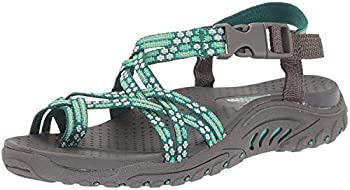 【中古】【輸入品・未使用】Skechers レディース レゲエルーピーサンダル, ミント, 9.5｜スカイマーケットプラス