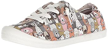 【中古】【輸入品・未使用】Skechers BOBS レディース ビーチ ビンゴ 犬 ハウス パーティー スニーカー, トープ/マルチ。, 9.5
