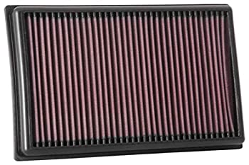 【中古】【輸入品・未使用】【K&N】エンジンエアフィルター:再利用可能、75,000マイル毎に掃除可能、水洗い可能、交換用カーエアフィルター:2017-2019 SEAT/SKODA/VOLKSWAGE