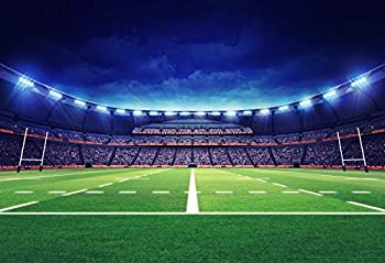 【中古】【輸入品・未使用】American Football写真背景幕???写真背景???Yeele 5?x 4ftラグビースポーツゲームStadium Backdrop画像新生児少年子供写真ブースShooting