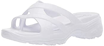 【中古】【輸入品・未使用】Skechers レディース Aqua D'Lites-成形トウループスライドフリップフロップ US サイズ: 11 カラー: ホワイト