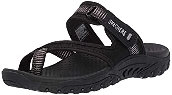 【中古】【輸入品・未使用】Skechers レディース レゲエ - Seize the Day - つま先ソングサンダル US サイズ: 24 カラー: ブラック