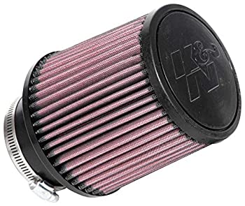 【中古】【輸入品・未使用】K&N ユニバーサルクランプオンエアフィルター: 高性能、プレミアム、洗濯可能、交換用フィルター: フランジ直径: 3インチ、フィルター高さ: 5イ