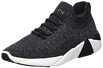【中古】【輸入品・未使用】Skechers レディース Aライン スニーカー ブラック杢ニット/ホワイトボトム US サイズ: 7.5