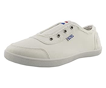 【中古】【輸入品・未使用】Skechers Bobs B Cute - Summer Sweet Slip On Sneaker, White/Navy/Red, 9.5