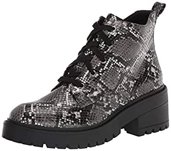 【中古】【インポート品・未当て嵌める】Skechers Women\u0027s Chunky Fashion Boot, Gray/Black, 5.5